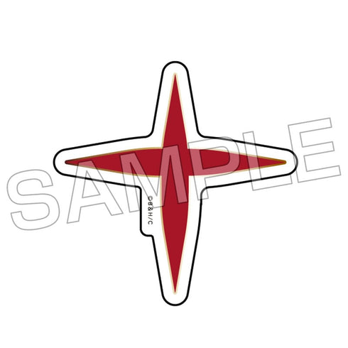『北斗の拳』ロゴステッカー ブラッディクロス